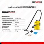 Aspiradora KARCHER WD1 CLASSIC_Equipmaster