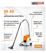 Aspiradora STIHL SE62_Equipmaster