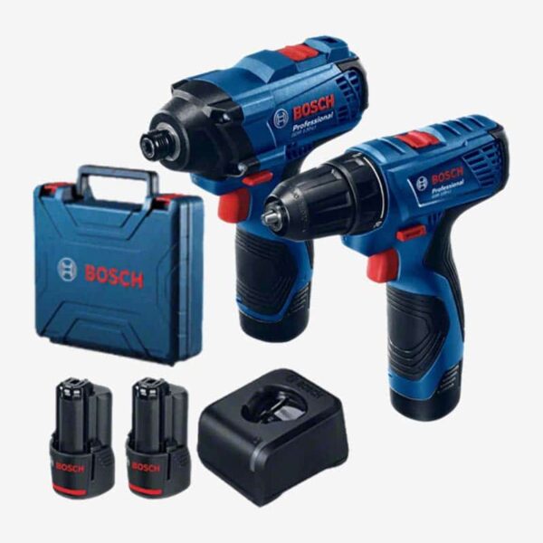 Combo_Inalambrico_BOSCH_taladro_Perccutor_GSB120 +llave de impacto GDR120_Equipmaster