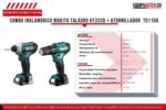 Combo_Inalambrico_MAKITA_Taladro_HT333D+Atornillador_TD110D_Equipmaster