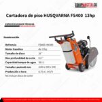 [ Cortadora_HUSQVARNA_FS400_ 13hp_Equipmaster ]