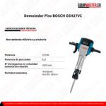 Demoledor Piso BOSCH GSH27VC- Equipmaster