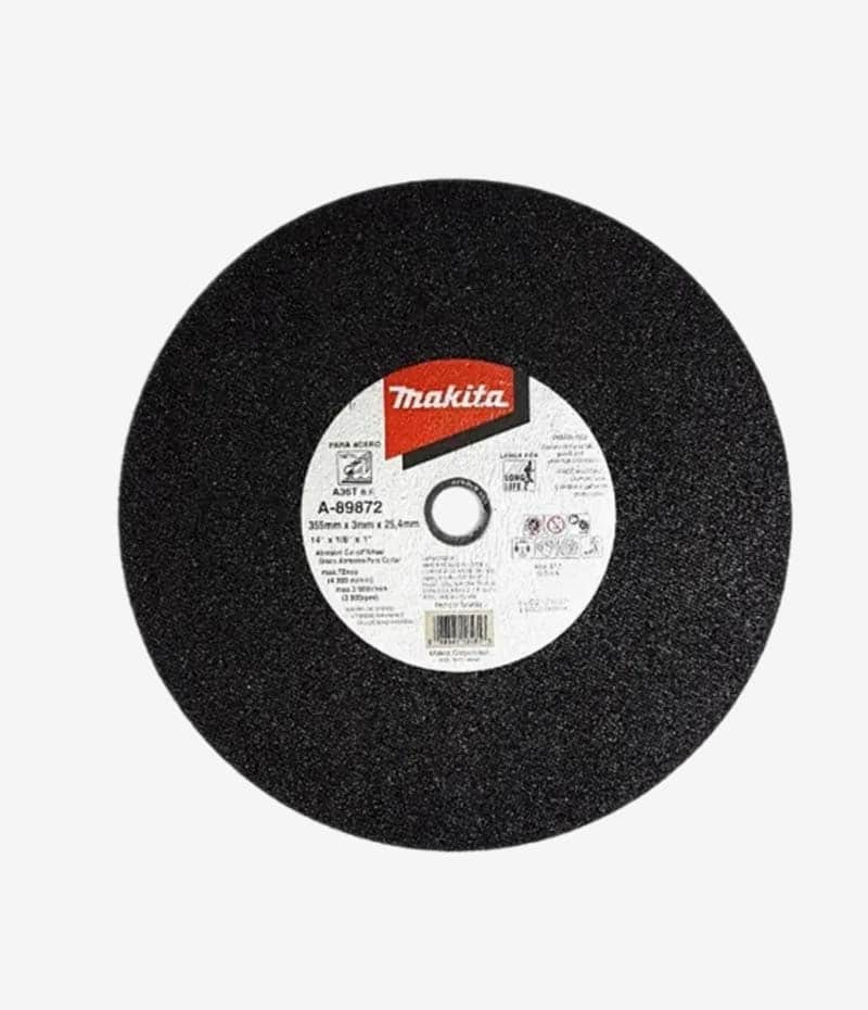 Disco_Corte_Metal_MAKITA_14x1-8_Equipmaster Disco_Corte_Metal_MAKITA_14x1-8_Equipmaster