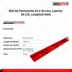 Encofrado metálico lineal RP-15-20-18 - Equipmaster