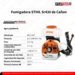Fumigadora STIHL Sr430 de Cañon- Equipmaster