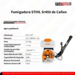 Fumigadora STIHL Sr450 de Cañon- Equipmaster