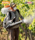 Fumigadora De Espalda STIHL SR440 De Cañón, 20 litros, 63,3cm³ 2 Tiempos (Motor 2-Mix) - Imagen 4