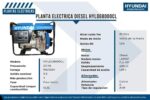 Generador electrico Hyundai HYLDG8000CL_Equipmaster