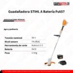 Guadañadora STIHL A Batería FsA57 - Equipmaster