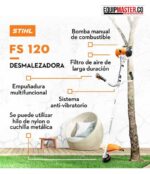 Guadañadora STIHL FS120_Equipmaster