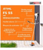 Guadañadora_STIHL FS55_Equipmaster
