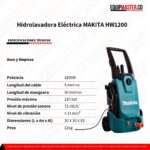 HW1200 Hidrolavadora MAKITA- Equipmaster