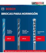 Juego de 4 brocas Multimaterial_CYL-9 MultiConstruction_Equipmaster