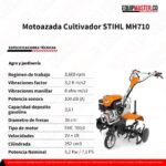 Motoazada Cultivador STIHL MH710 - Equipmaster