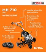 Motoazada_cultivador STIHL MH 710_Equipmaster