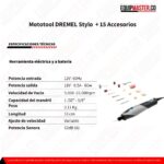 Mototool DREMEL Stylo + 15 Accesorios- Equipmaster