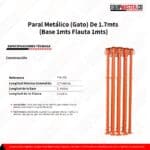 Paral Metálico (Gato) PM-200 - Equipmaster
