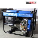 Planta Electrica HYLD6000CL HYUNDAI 5.500watt Maximo, Motor Diesel 10hp Arranque Electrico - Imagen 2