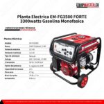 [ Planta Electrica_EM-FG3500_FORTE_3300watts_Gasolina_Monofasica_Equipmaster ]