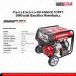 Planta Electrica_EM-FG6000_FORTE_6000watt_Gasolina_Monofasica_Equipmaster