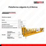 [ Plataforma_colgante_electrica_CA-204_certificada_Equipmaster ]