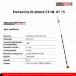 Podadora- de -altura- STIHL- HT 75-Equipmaster