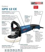 Polichadora 7 BOSCH GPO12CE 1250W - Equipmaster