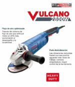 Pulidora 7 BOSCH VULCANO GWS28-180 - Equipmaster