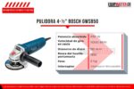 Pulidora_4-½_BOSCH_GWS850_Equipmaster