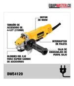 Pulidora_4-½_DEWAL_DWE4120-B3_Equipmaster