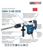 Rotomartillo Demoledor BOSCH GBH5-40DCE - Equipmaster