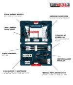 [ Set X-Line_Bosch_41Piezas_Equipmaster ]