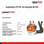 Sopladora STIHL de Espalda Br200- Equipmaster