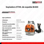 Sopladora STIHL de espalda Br600 - Equipmaster