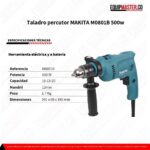 Taladro percutor_MAKITA_M0801B 500w_Equipmaster