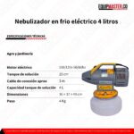 Nebulizador en frio electrico IGEBA NEBULO 4 litros- Equipmaster