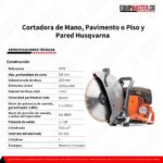 Cortadora de Mano_Pavimento o Piso y Pared_Husqvarna_K770_Equipmaster