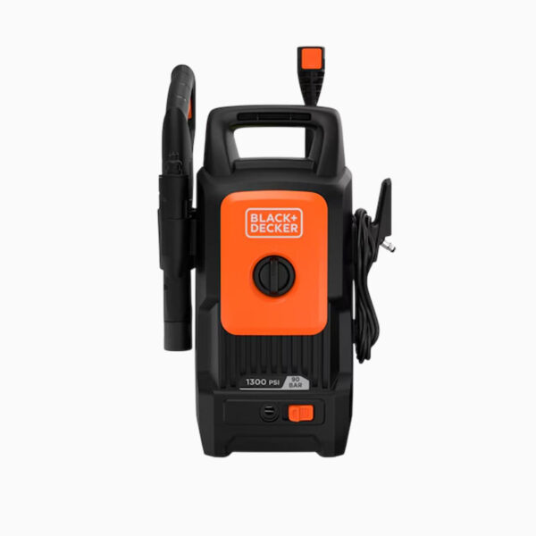 Hidrolavadora Black Decker BEPW1300-B3 de 1300 PSI vista frontal - Equipmaster