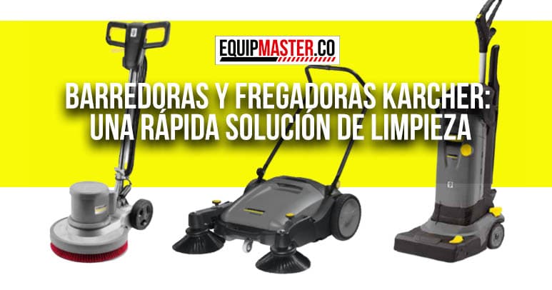 Barredoras y Fregadoras Equipmaster