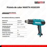 [ Pistola_de_calor_MAKITA_HG6530V_Equipmaster ]