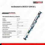 Inclinometro_BOSCH_GIM 60 L _Equipmaster