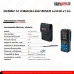 [ Medidor_de_ Distancia_Láser BOSCH_GLM 50-27 CG_Equipmaster ]