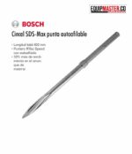 [ Cincel_SDS-Max_Punta autofiable_Equipmaster ]