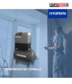 Compresor De Tornillo 10HP HYUNDAI HYV91PO90FHY080 - Imagen 2
