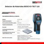 Detector_de_Materiales_BOSCH_D-TECT 120_Equipmaster