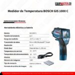 Medidor de Temperatura BOSCH GIS 1000 C_Equipmaster