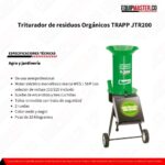 Triturador_de_residuos_Orgánicos_TRAPP JTR200_Equipmaster.