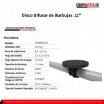 Disco Difusor_de Burbujas_12pulgadas_Equipmaster