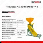 Triturador PENAGOS Picador TP-8SM -Equipmaster
