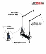 Andamio_completo_CERTIFICADO Manual 2 metros_equipmaster